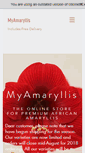 Mobile Screenshot of myamaryllis.com